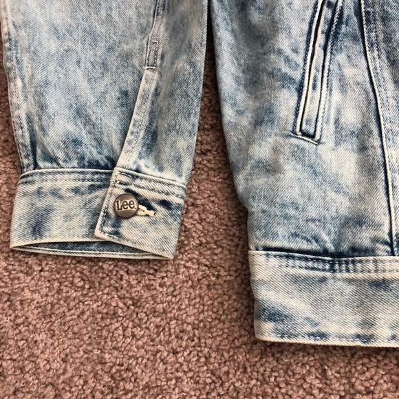 Lee Vintage Modern Ombre Oversized Denim Jacket - Picture 4 of 11